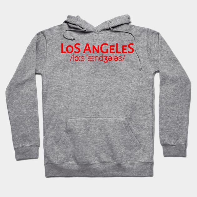 Los Angeles Hoodie by radeckari25